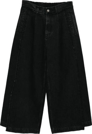 Songzio Jeans svasati asimmetrici - Nero