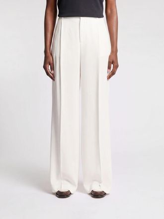 Fay Pantaloni palazzo in cotone e lino