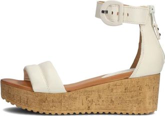 Omoda Dames, Schoenen, Beige, Maat: 41 EU Leer