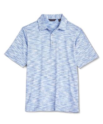 Scott Barber Mens Tech Jersey Polo In Marine