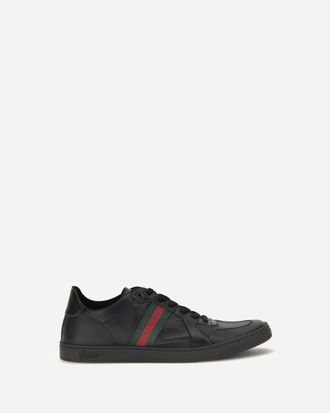 Gucci Stretch Coda leather Sneakers Male 7.5