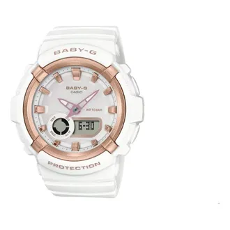 Casio (WMNS) CASIO Baby-G Digital-Analog Off-White BGA-280BA-7A