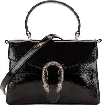 Gucci Tassen, Dames, Zwart, ONE Size, Leer, Cross Body Bags