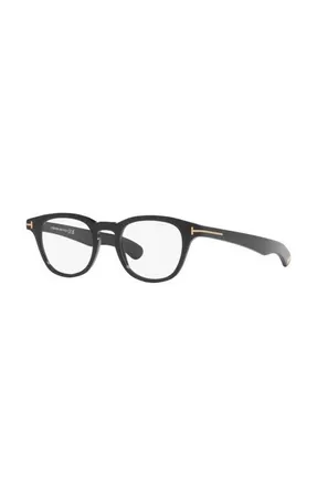 Tom Ford 47mm Round optical glasses in Black at Nordstrom