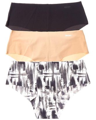 DKNY 3pk Laser-Cut Anywhere Hipster