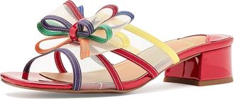 J. Rene&eacute; Finola Slip On Sandals Womens Sandals Bright : 10.5 M (B), Textile