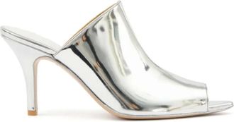 Maison Margiela Schoenen, Dames, Grijs, 40 EU, Leer, Sandaal