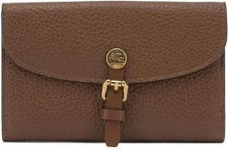 Etro Pony Portemonnee - Dames - Accessoires - Bruin - Maat: ONE Size Leer
