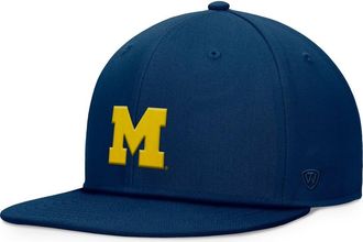 Top of the World Mens Top of the World Navy Michigan Wolverines Fundamental Snapback Hat at Nordstrom