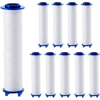 OEM Kit De Filtros Para Cabezal De Ducha De 10 Piezas, Cartuchos De Filtro Vers&aacute;tiles Y Eficientes Para Suavizar El Agua Dura, Eliminar Sedimentos Y Part&iacute;