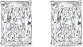 Diana M. Jewels 14Kt White Gold 1.50 cts Lab Grown Radiant Cut Diamond Studs