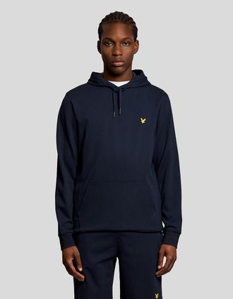 Lyle & Scott Lyle And Scott Mens Sports Lightweight Hoodie - Black - Size: 38