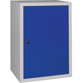 OEM Armario De Pared A600xl400xf300mm Chapa Maciza.1 Chapa De Acero Bd Gris Claro / Azul Genciana