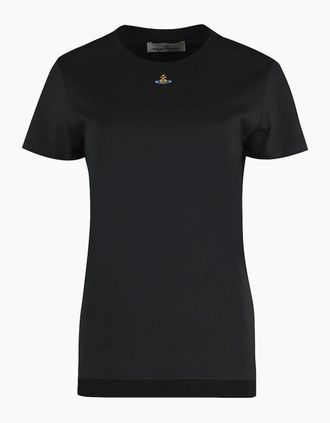 Vivienne Westwood Mens ORB PERU T SHIRT - Black - Size: 38