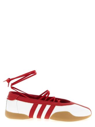 adidas Originals Adidas Originals Taekwondo Mei leren ballerinas met