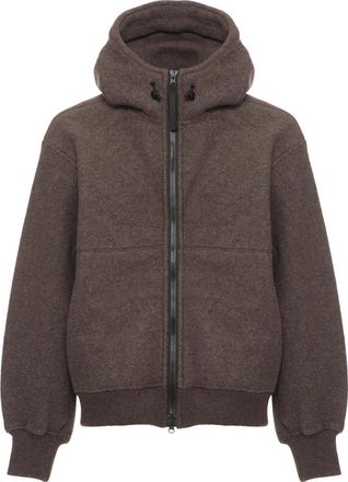 Canada Goose Chilliwack Fleece Bomber - Heren - Vesten met rits - Bruin - M - Wol - Hoodies & sweatvesten