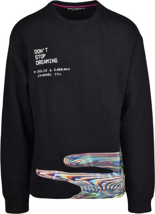 Dolce & Gabbana Hombre, Sudaderas, Negro, Talla: XS