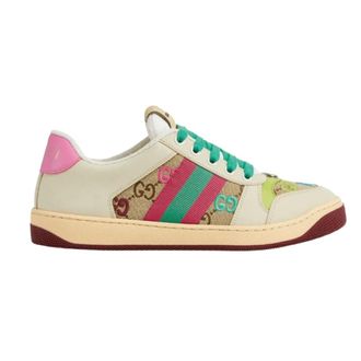 Gucci Dames, Schoenen, Veelkleurig, Maat: 37 EU Leer