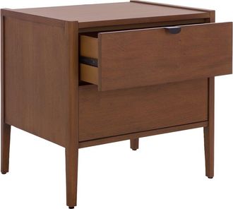 Safavieh Couture Mayalyn Wood 2-Drawer Nightstand