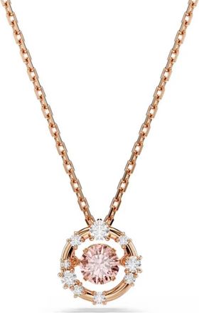 Swarovski Constella Dancing Stone Pendant Necklace
