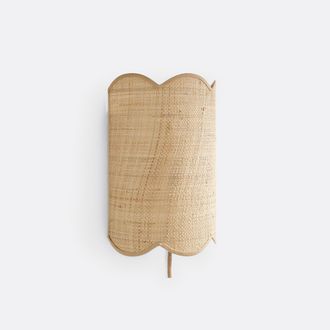 La Redoute Interieurs Wandlamp in raffia, Dolkie