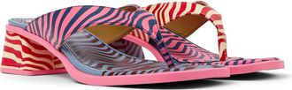 Camper Kora Twins Mismatch Flip Flop in Pink - Assorted at Nordstrom, Size 40