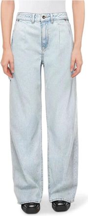 Drykorn Carpenter Style Jeans - Dames - Loose Fit Jeans - Blauw - W28 L32 - Jeans