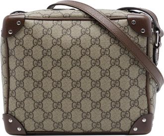 Gucci Pre-owned Gucci GG Supreme Soft Trunk Crossbody Unisex RELCHFSX8T0WQ1KS