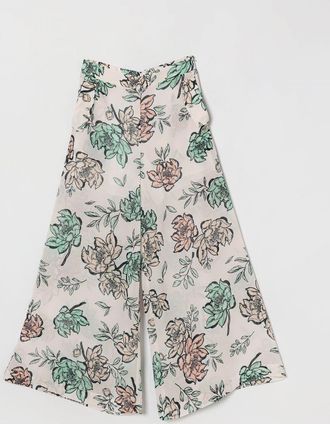 Liu Jo Pantaloni palazzo in cr&ecirc;pe stampato
