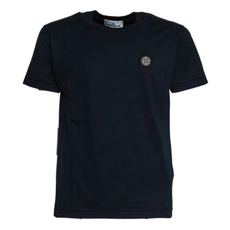 Stone Island Heren, Tops, Blauw, Maat: S Katoen