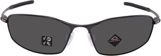 Oakley Whisker Polarized Prizm Black Rectangular Mens Sunglasses OO4141 414103 60