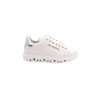 Karl Lagerfeld Schoenen, Dames, Wit, 40 EU, Leer, Kapri Kite Sneakers