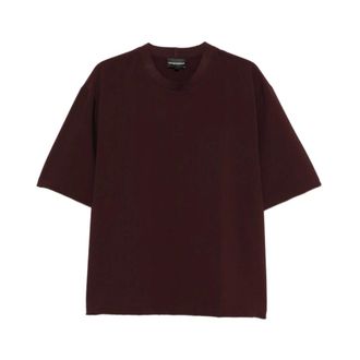 Emporio Armani Heren, Tops, Bruin, Maat: XL