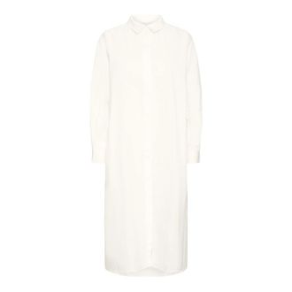 Ichi Vestido Camisero - Dresses - Mujer - Blanco - XS