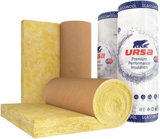 URSA Ursa - glasswool df 39/na lana di vetro isolamento termo-acustico 120cm x 15mt sp5