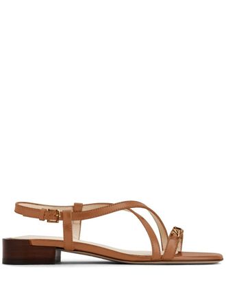 Tod's Sandali in pelle - Marrone