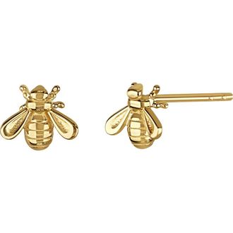 Bony Levy 14K Gold Bee Stud Earrings in 14Ky at Nordstrom