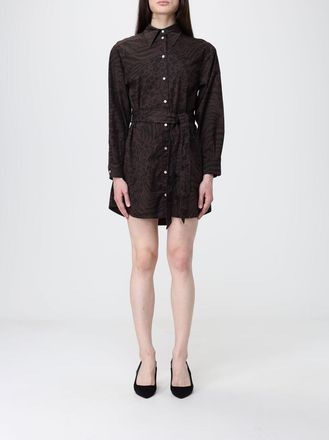 Pinko Abito chemisier in cotone stretch stampato