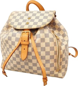 Louis Vuitton White Backpack (Pre-Owned)