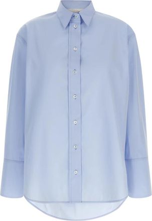 Tela Dayane Shirt - Dames - Overhemden - Blauw - S - Katoen - Overhemden
