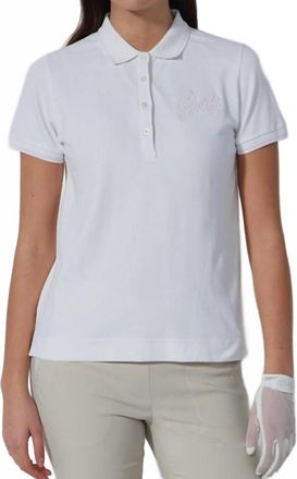 Daily Sports Tour Golf Polo In White