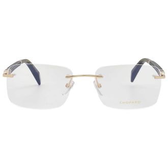 Chopard Demo Rectangular Mens Eyeglasses VCHF58 301 56