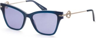 Longchamp Womens 52mm Blue Sunglasses