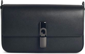 Furla Iridea Black Leather S Crossbody Bag