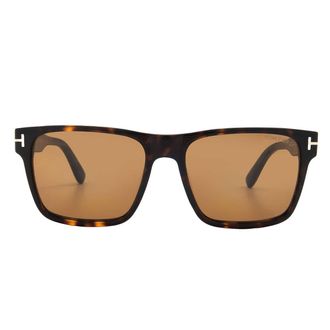 Tom Ford Calder Brown Square Mens Sunglasses FT1205 52E 55