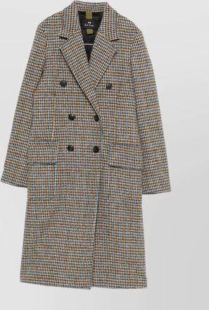 Paul Smith double-breasted coat featuring front pockets
