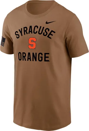 Nike Syracuse Orange Nike Mens Dri-FIT College T-Shirt in Brown | IW0636-270