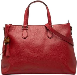 Gucci Borsa Satchel Pre-owned - - Pre-owned - Donna - Rosso - ONE SIZE