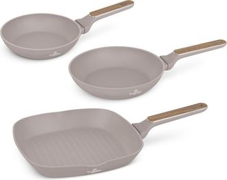 Berlinger Haus Berlinger Haus Berlinger Haus Juego De Sartenes Antiadherentes 3 Piezas, Fabricadas En Aluminio Forjado Para Cocinas De Inducci&oacute;n, Con Mango Ergon&oacute;mic