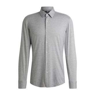 HUGO BOSS Uomo, Magliette, Grigio, S, new